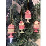 Resin Cake on Stand Hanging Decoration Small (4 designs to pick from)