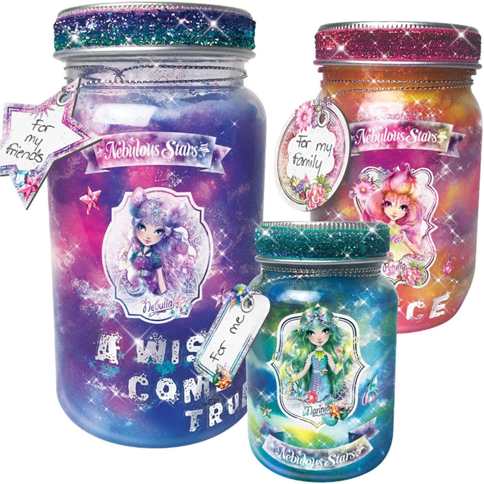 Nebulous Stars Nebulous Stars Galaxy Wish Jars