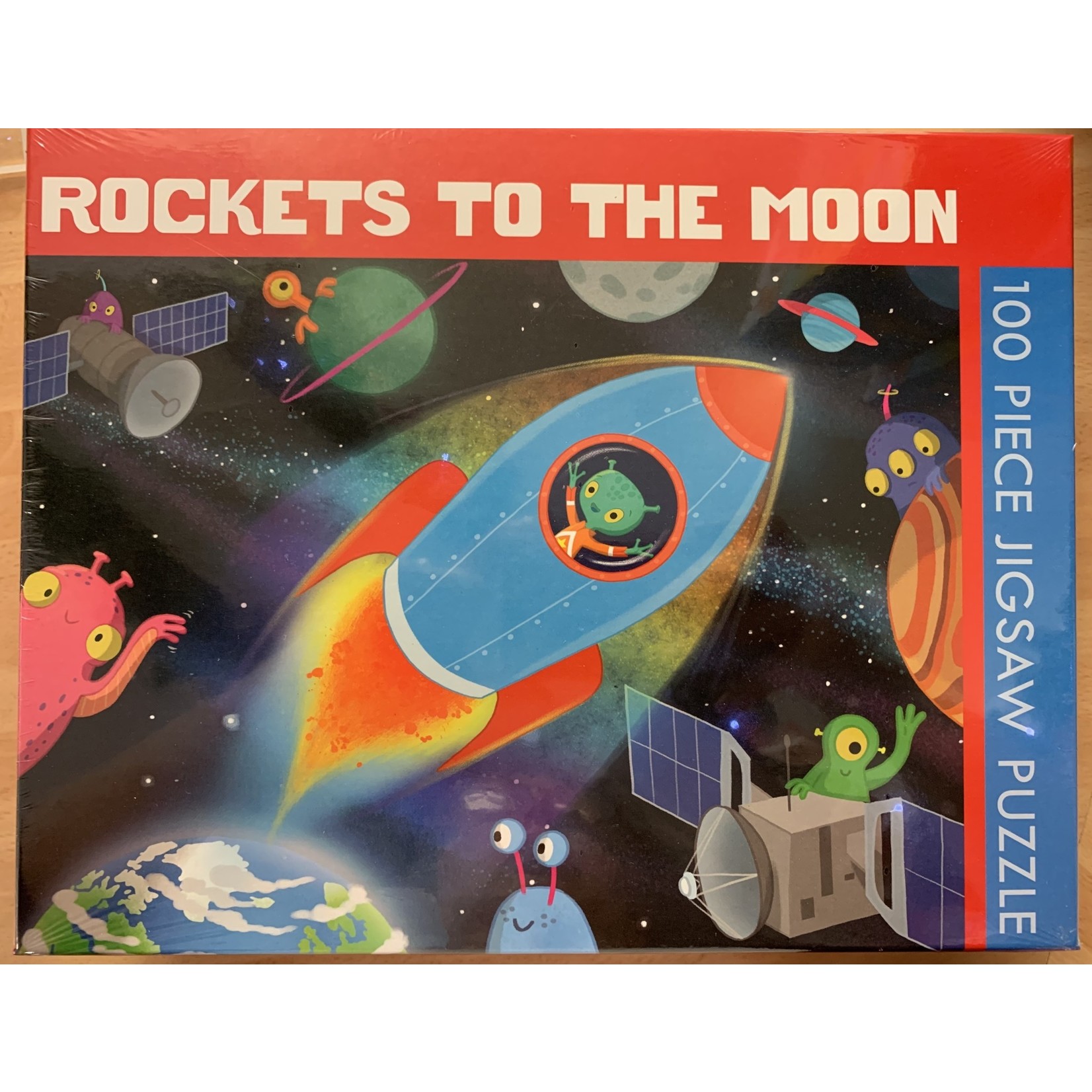 Rockets to the Moon - 100 pcs Jigsaw Puzzle