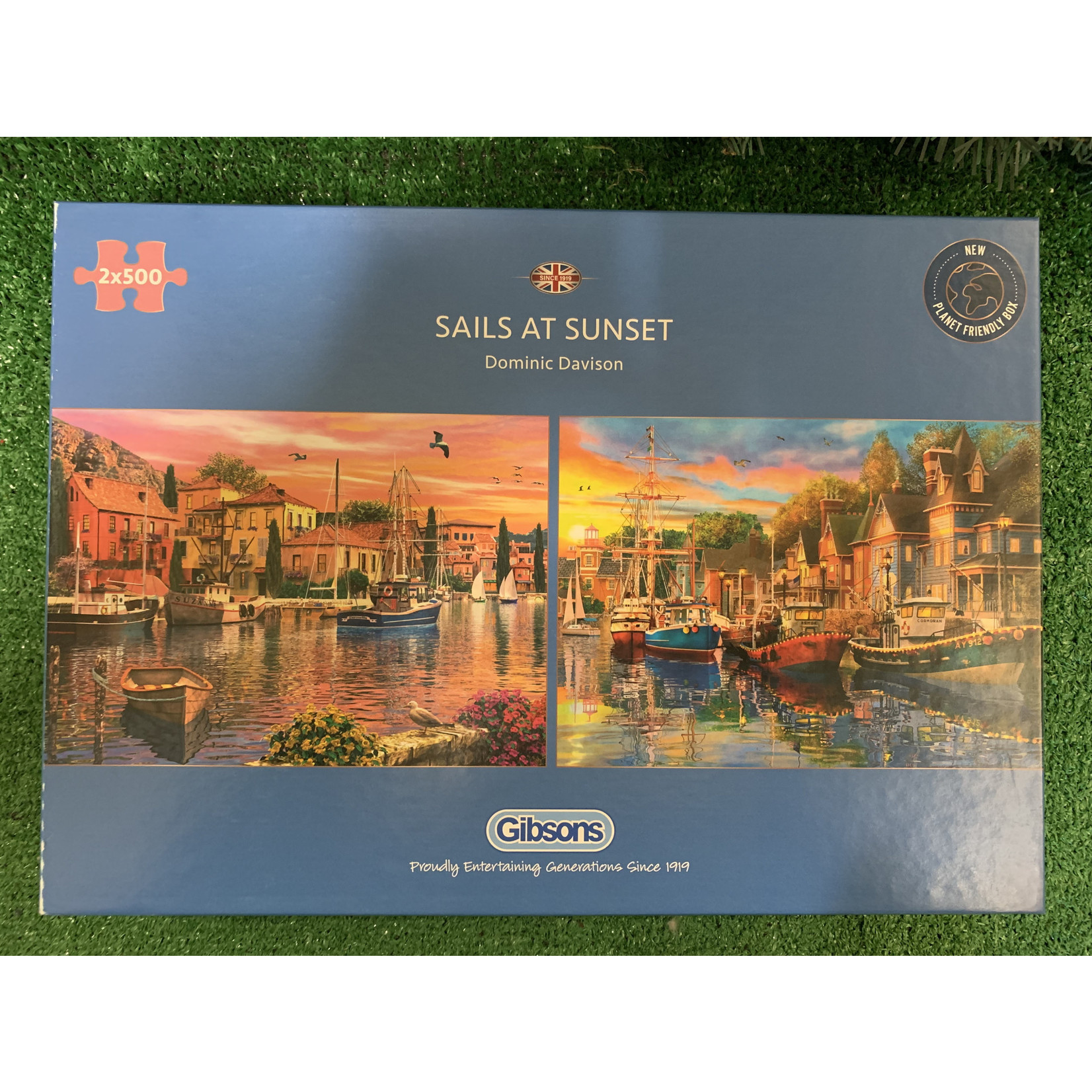 Sails at Sunset Puzzle 2 x 500pcs