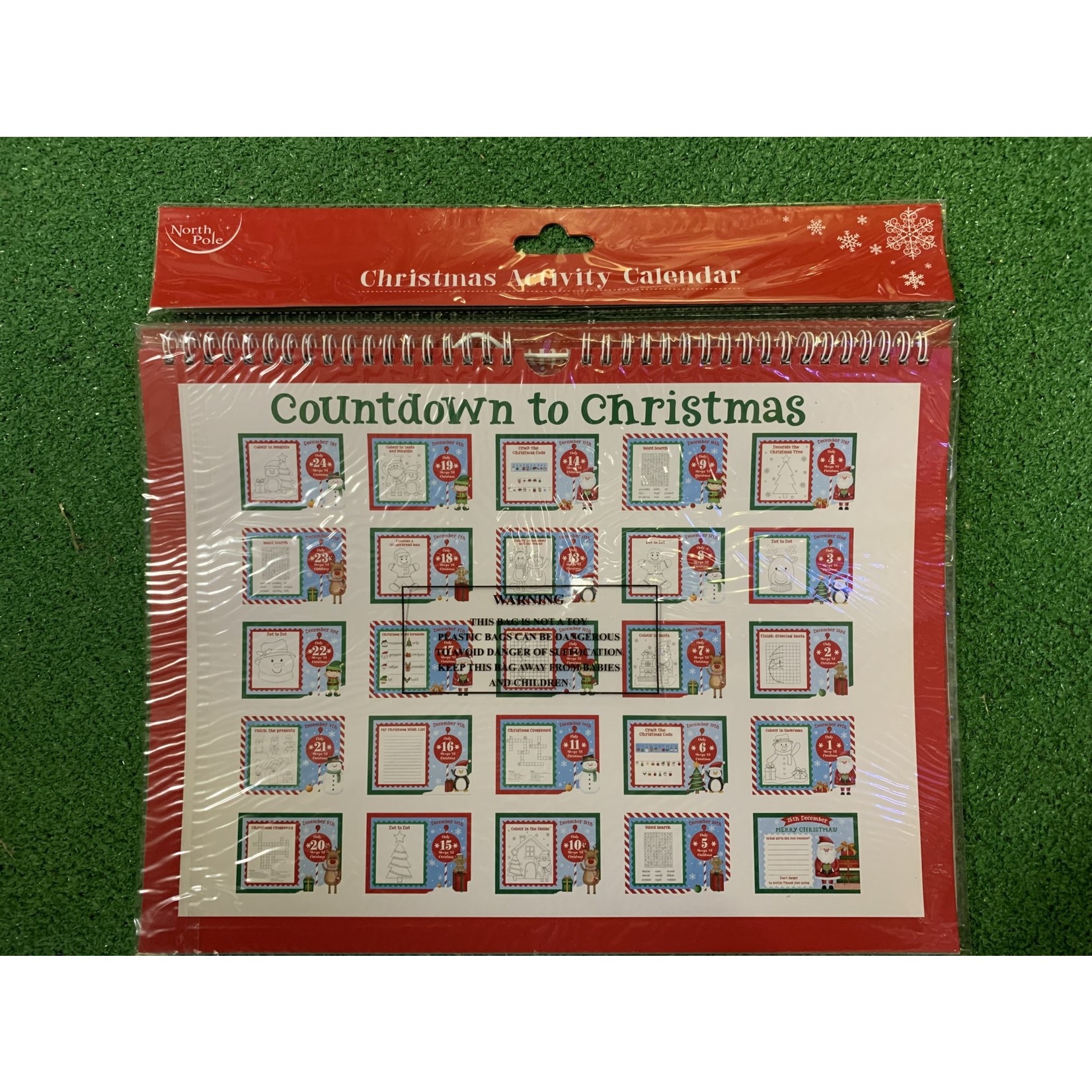 Countdown to Christmas Activity Calendar