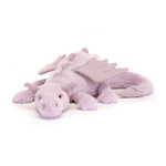 Jellycat - Beautifully Scrumptious Jellycat - Lavender Dragon - Medium