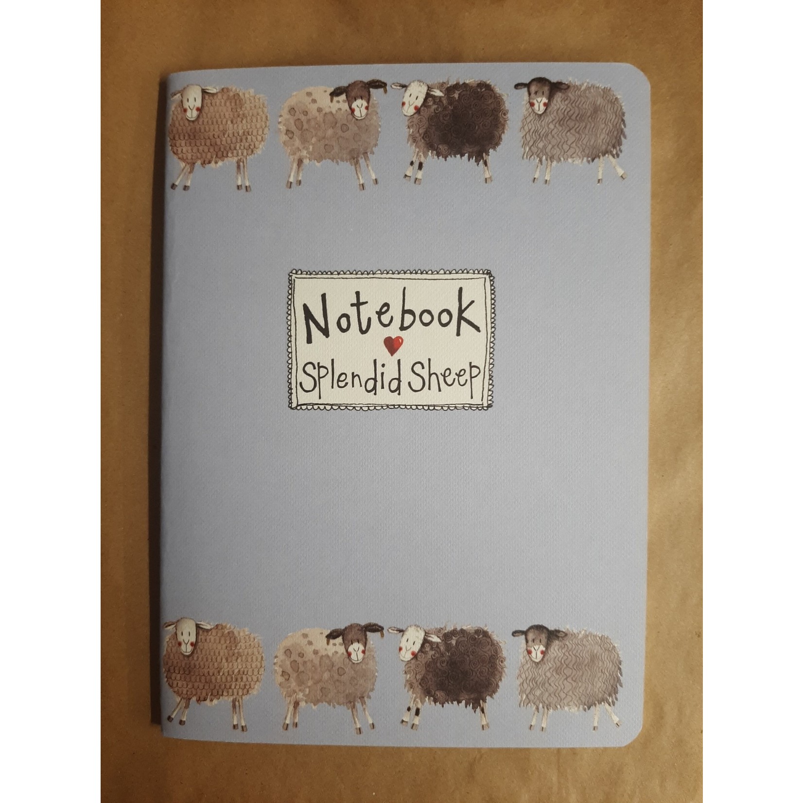 Alex Clark Soft Notebook - Medium - Splendid Sheep (CG)