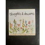 Alex Clark Mini Magnetic Notepad - Thoughts and Dreams (CG)