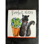 Alex Clark Mini Magnetic Notepad - Puss and Pot (CG)