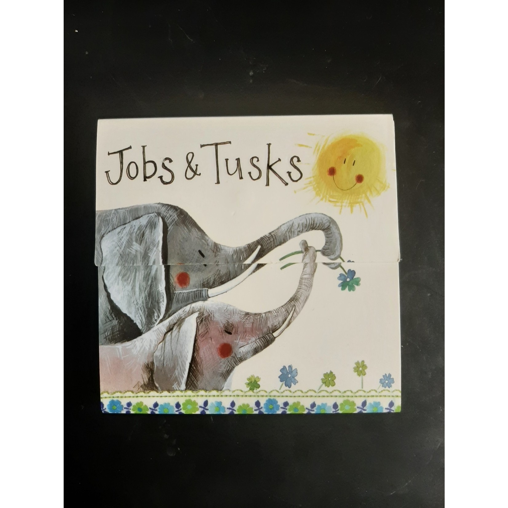 Alex Clark Mini Magnetic Notepad - Jobs and Tusks (CG)