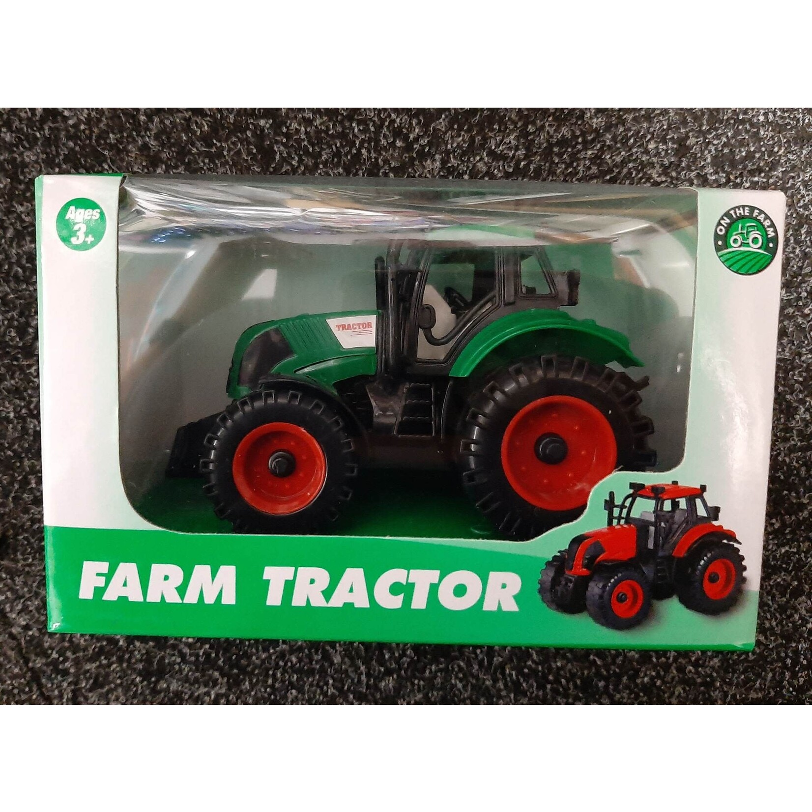 On The Farm Farm Plastic Tractor - Green
