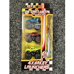 4x4 Vehicles Key Launchers Set of 3