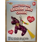 Kreative Kids Make Your Own Sequin Bag Charm - Unicorn