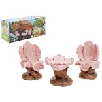 The Fairies Enchanted Garden Secret Fairy Garden Flower Table & Chairs