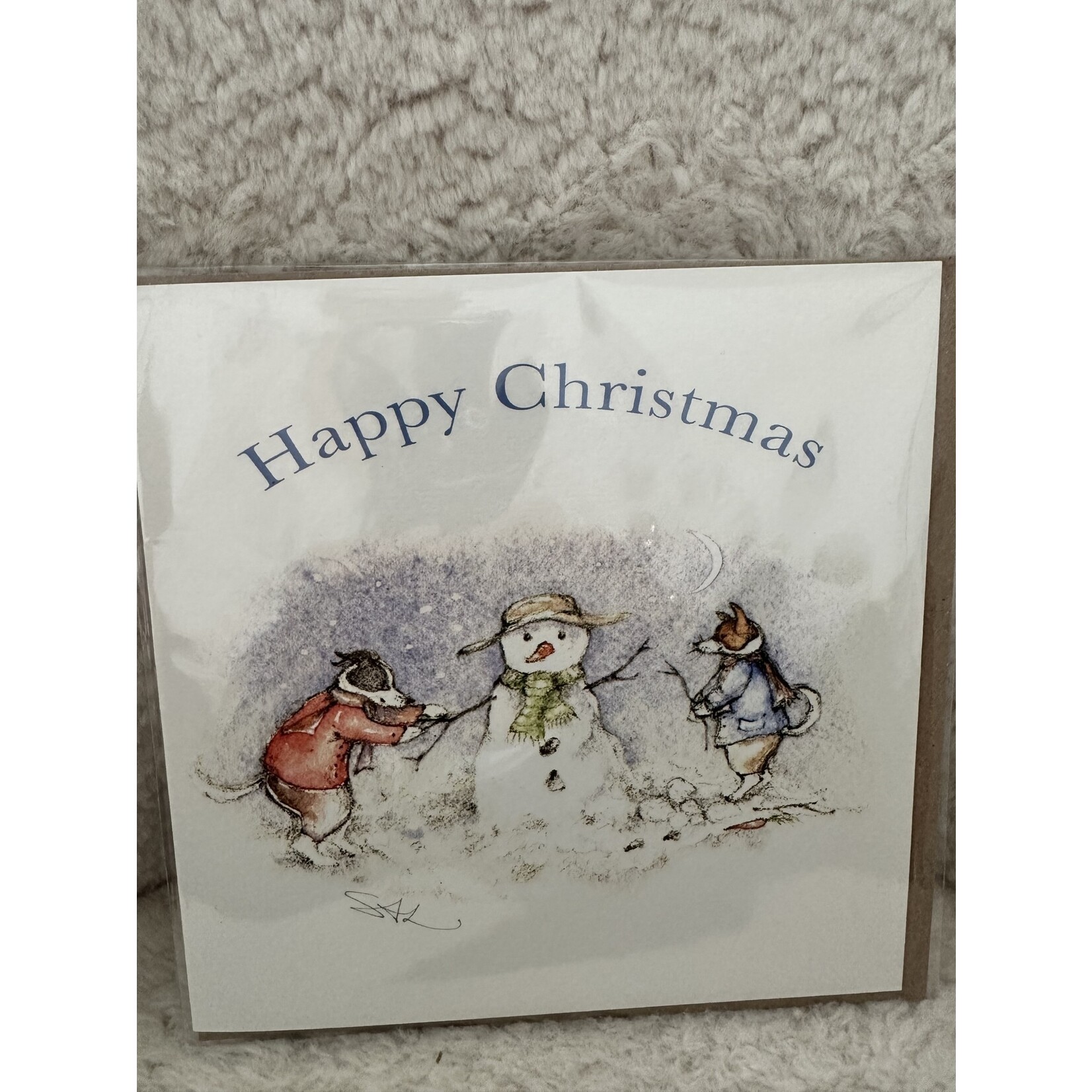 The Snowman Christmas Card