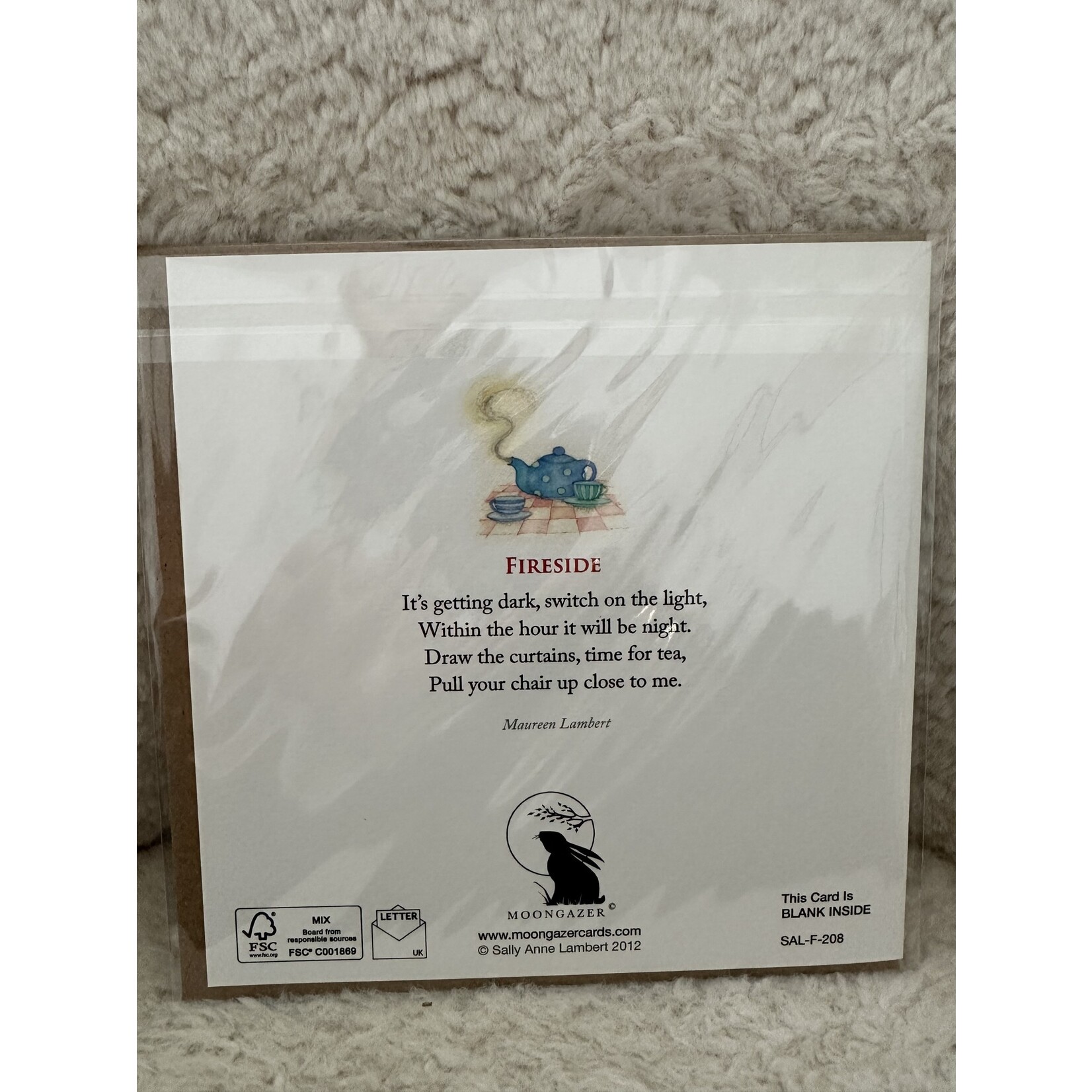 Merry Christmas Fireside Card