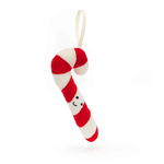 Jellycat - Festive Jellycat - Festive Folly Candy Cane Hanging Decoration