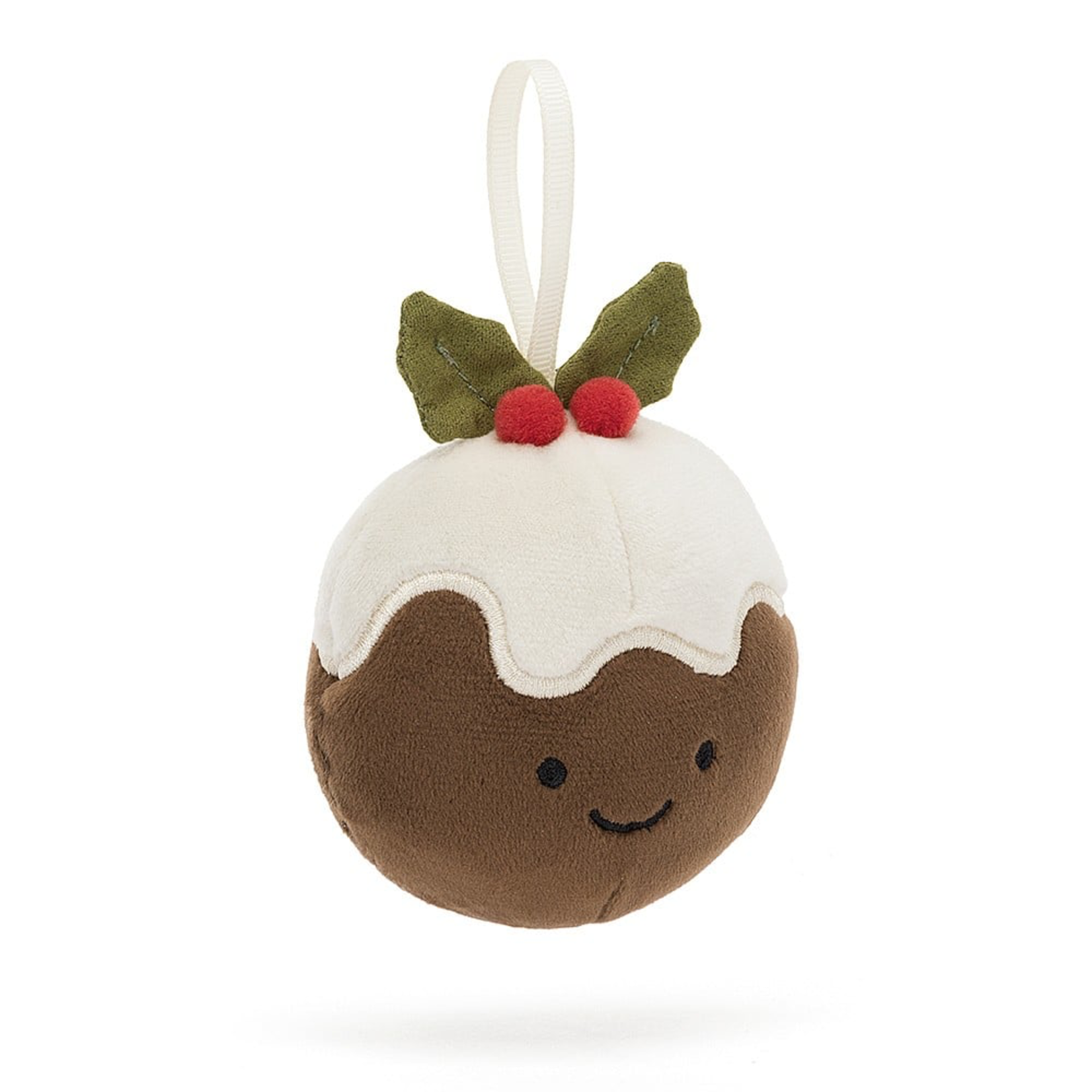 Jellycat - Festive Jellycat - Festive Folly Christmas Pudding Hanging Decoration