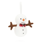 Jellycat - Festive Jellycat - Festive Folly Snowman Hanging Decoration