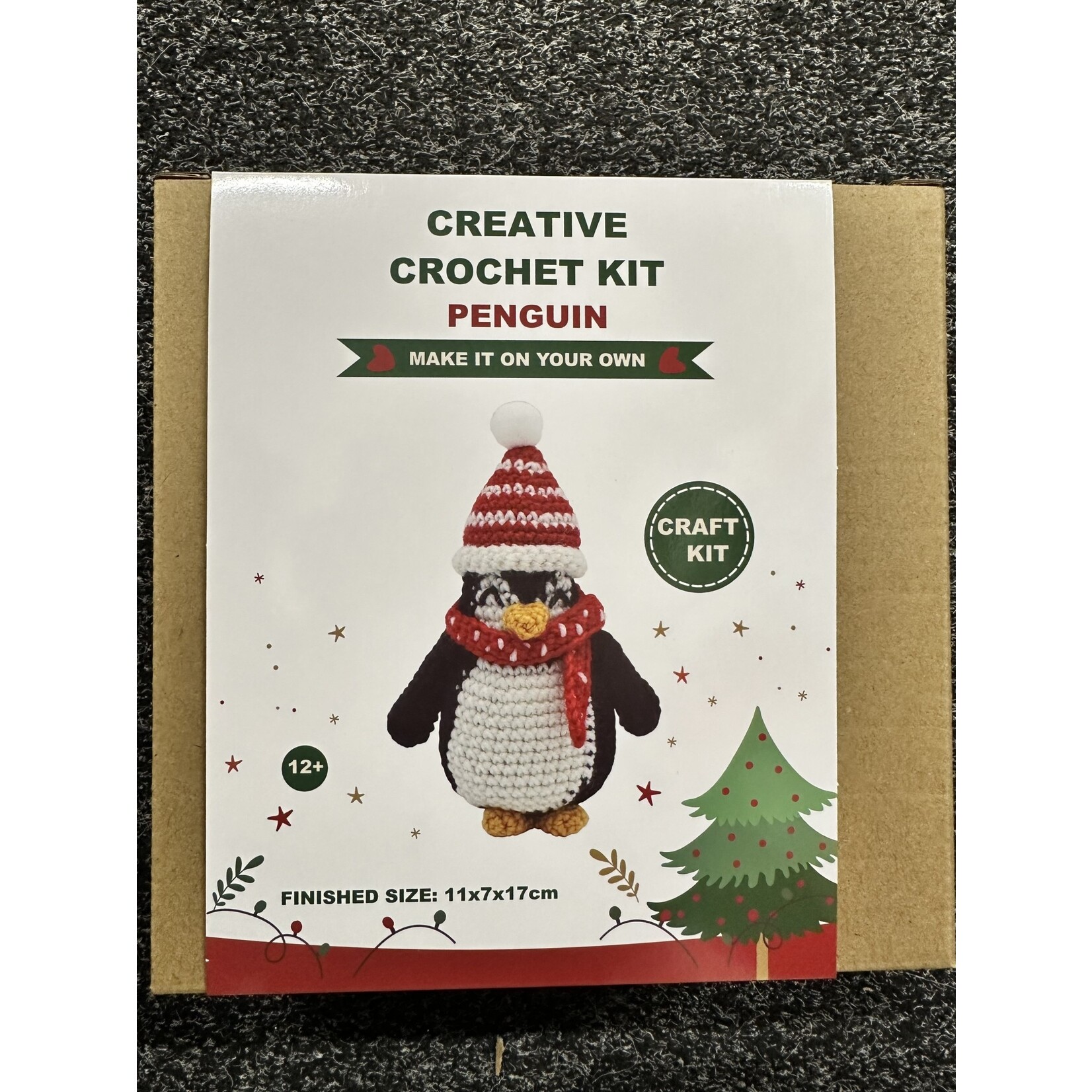 Creative Crochet Kit - Xmas Penguin