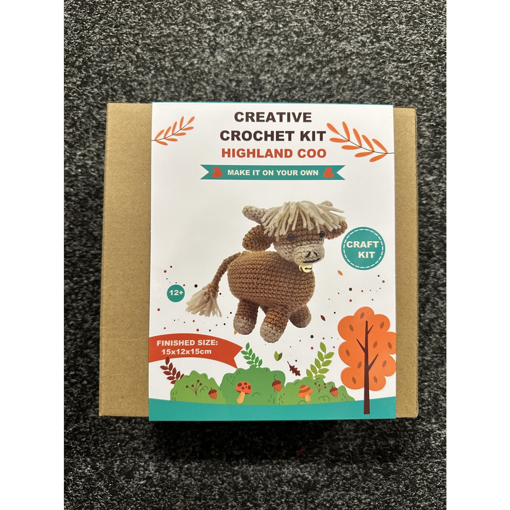 Creative Crochet Kit - Highland Coo