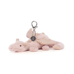 Jellycat - Bag Charms Jellycat - Rose Dragon Bag Charm