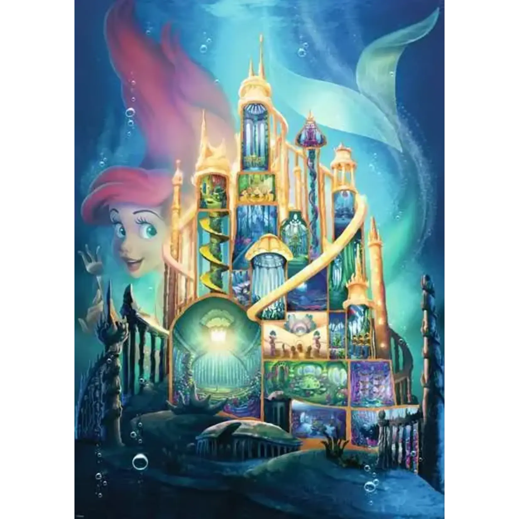 Ravensburger 1000pcs Disney Castle - Ariel