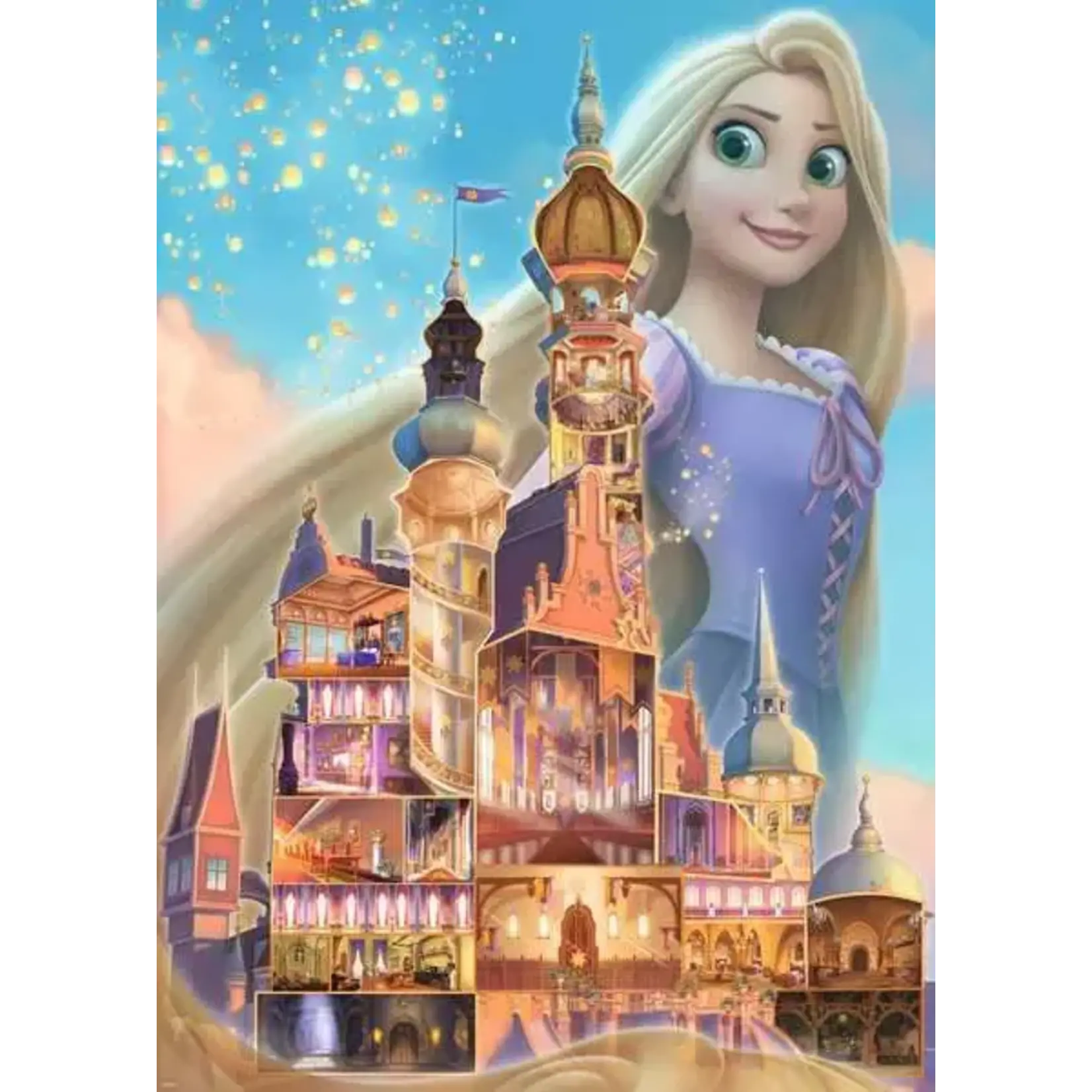 Ravensburger 1000pcs Disney Castle - Rapunzel