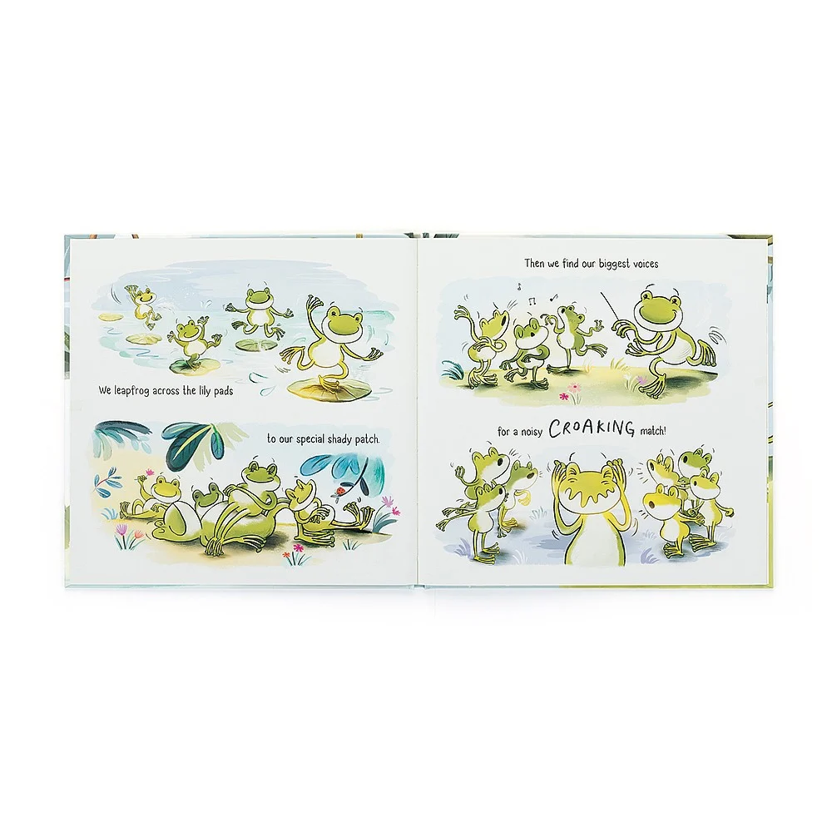 Jellycat - Story Book Jellycat - A Fantastic Day For Finnegan Frog Book