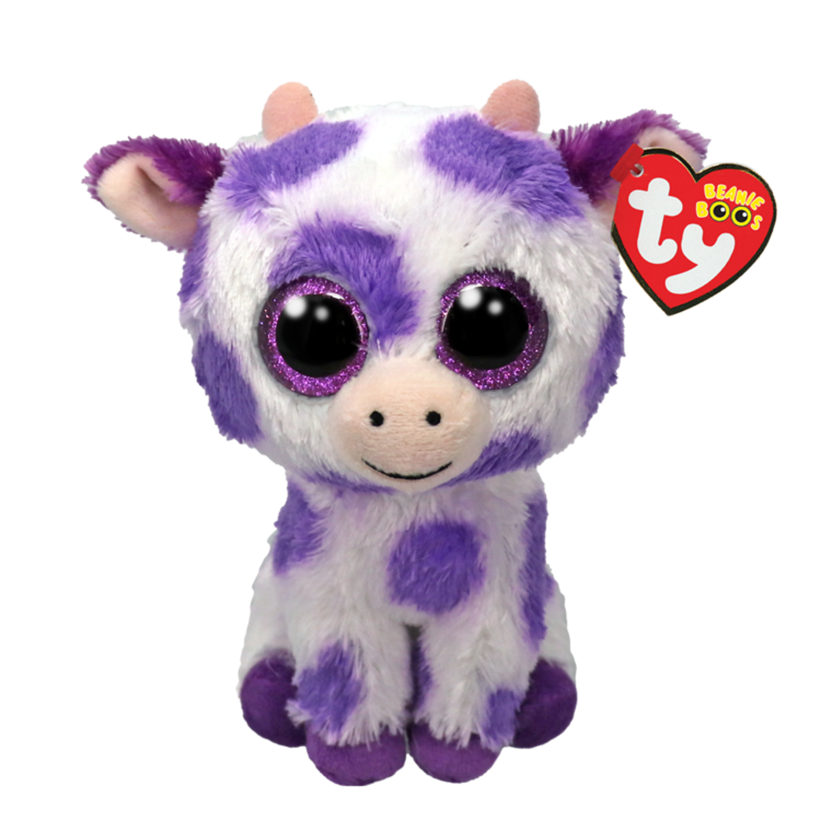 Beanie Boo - Ethel the Purple Spotted Cow
