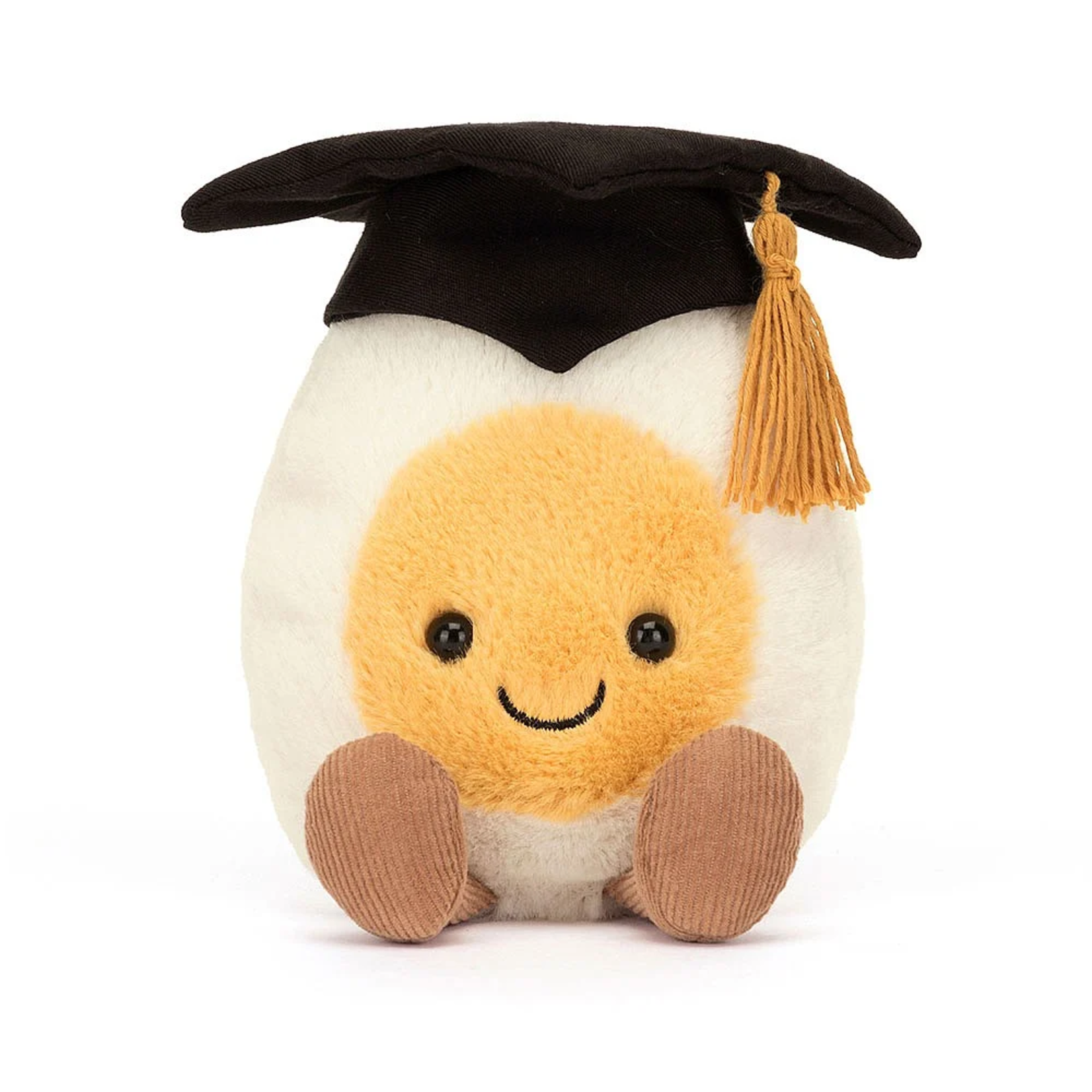 Jellycat - Fresh & Foodie Jellycat - Amuseable Boiled Egg Graduation