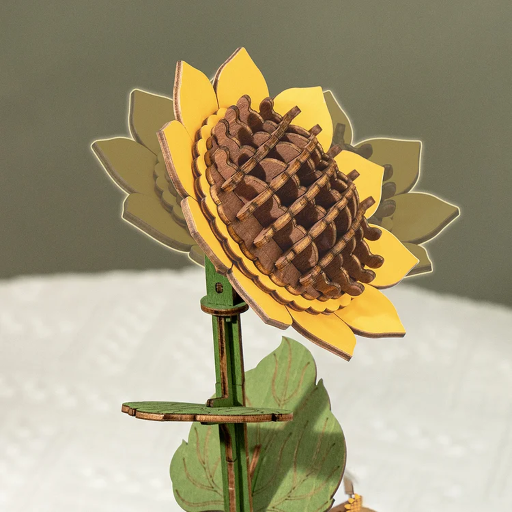ROWOOD ROWOOD Sunflower Wooden Bloom Craft