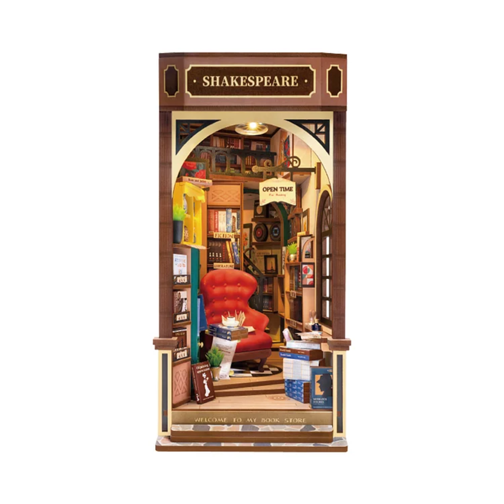 Rolife Rolife Book Nook Wonderland Bookstore