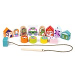 Cubika Wooden Lacing Toy - Fairytale