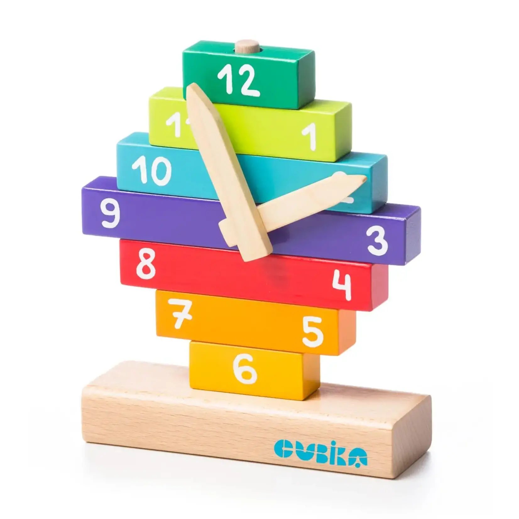 Cubika Wooden Construction Kit - Clock