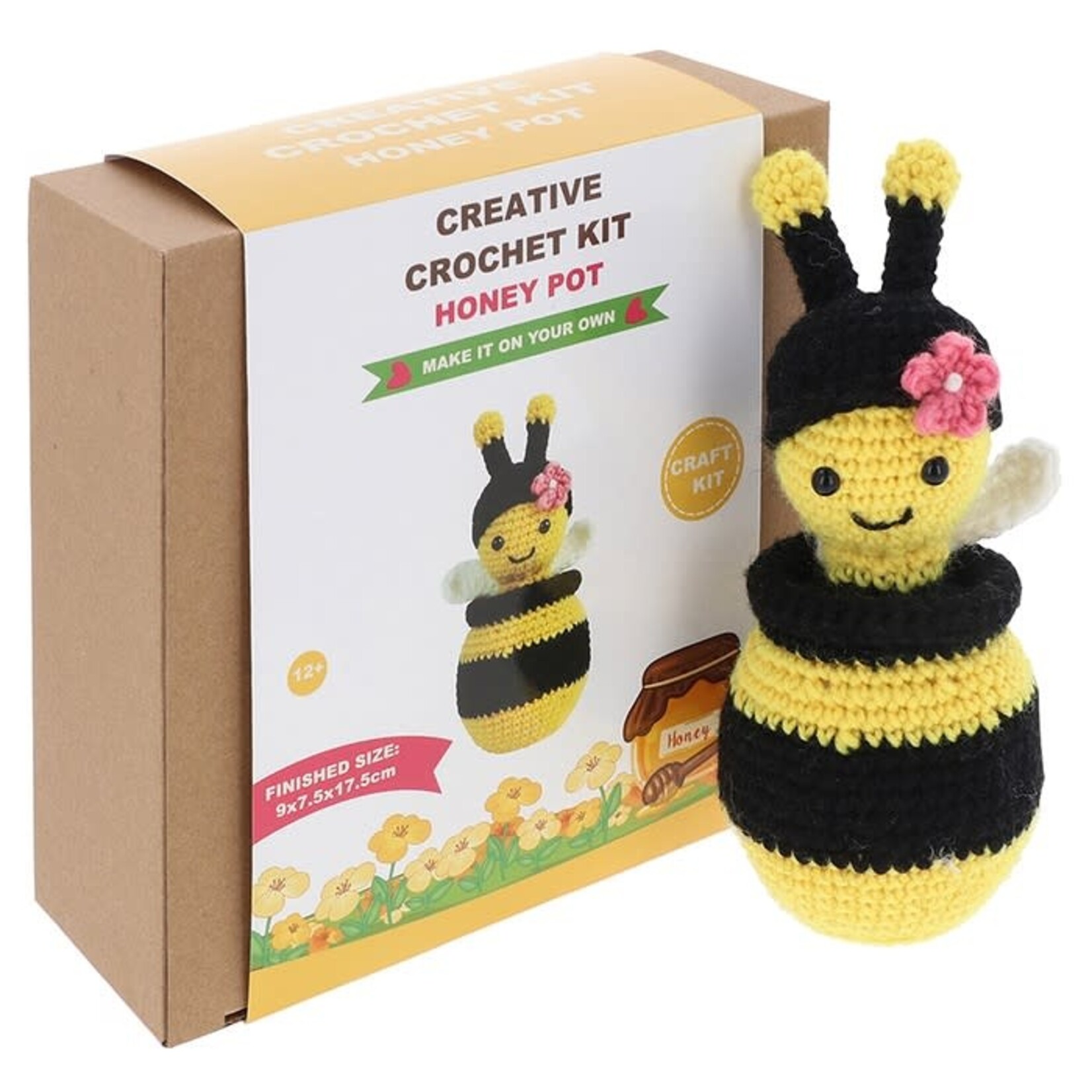 Creative Crochet Kit - Bee / Honey Pot