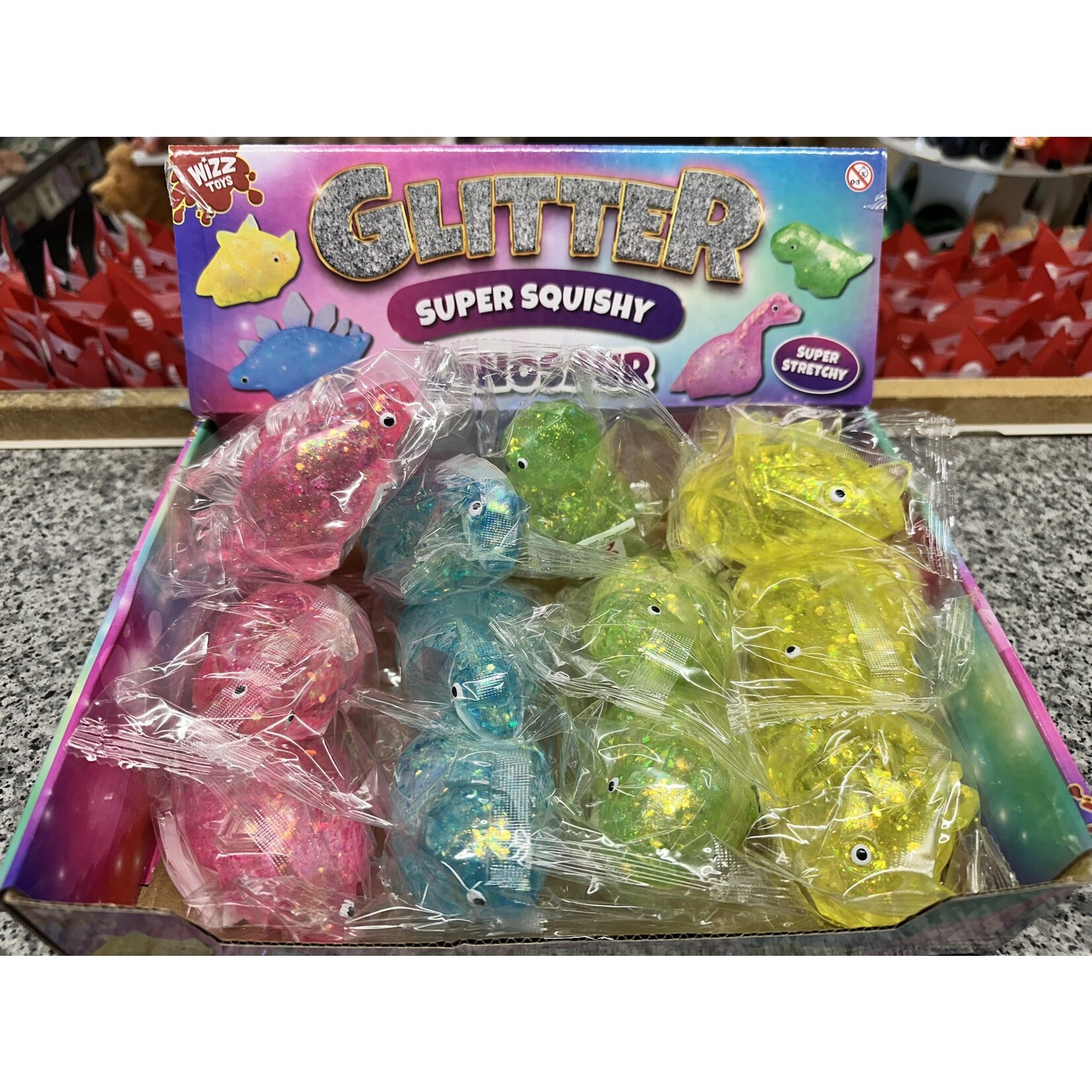 Glitz Dinosaur Squishy - Assorted