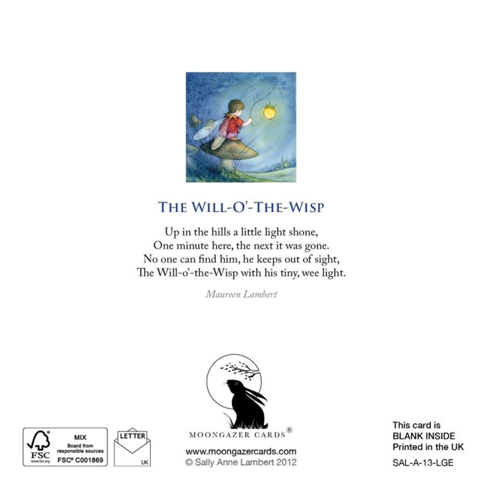 The Will-O’-The-Wisp Greeting Card