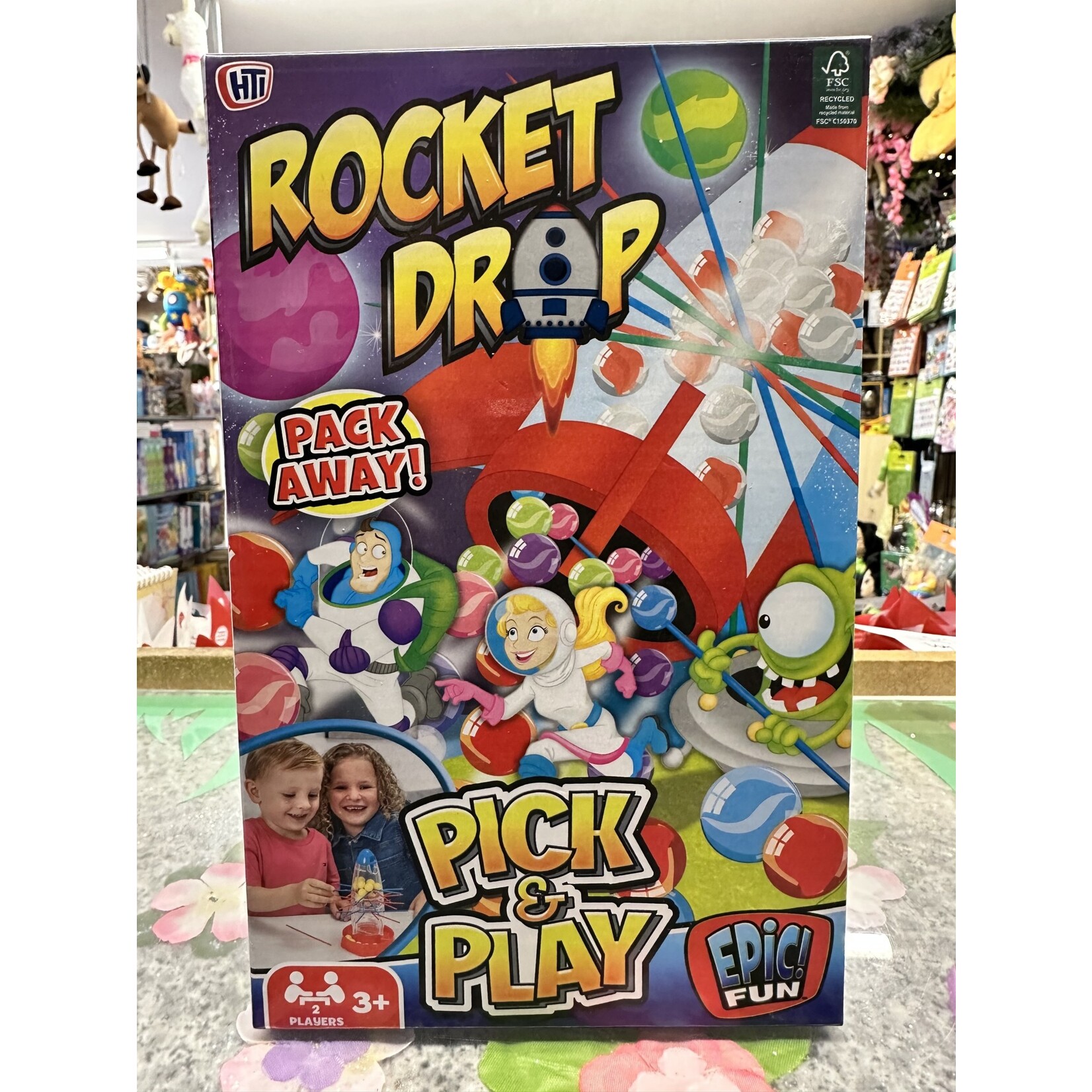 Rocket Drop Pick & Play Game