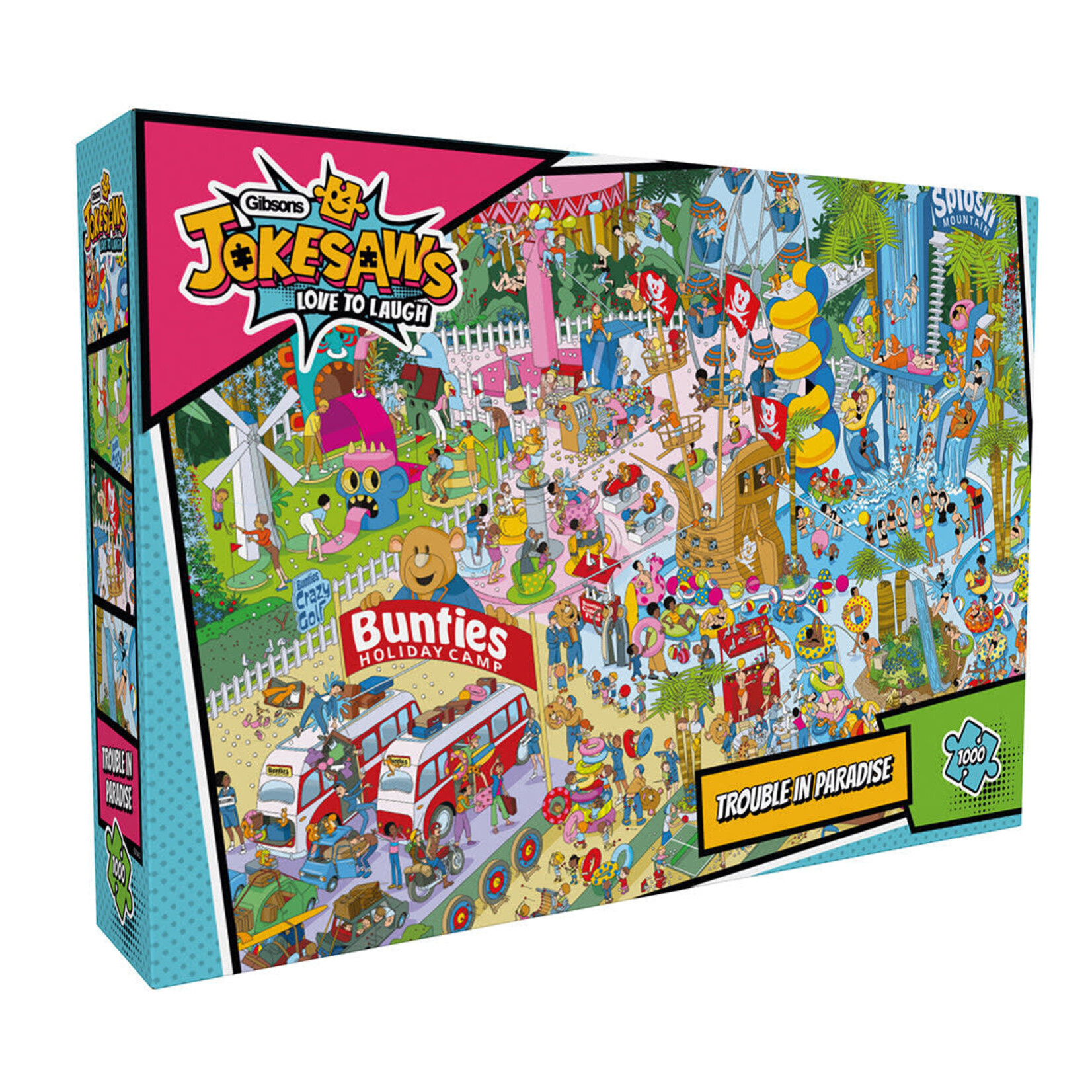 Jokesaws: Trouble in Paradise Puzzle 1000pcs