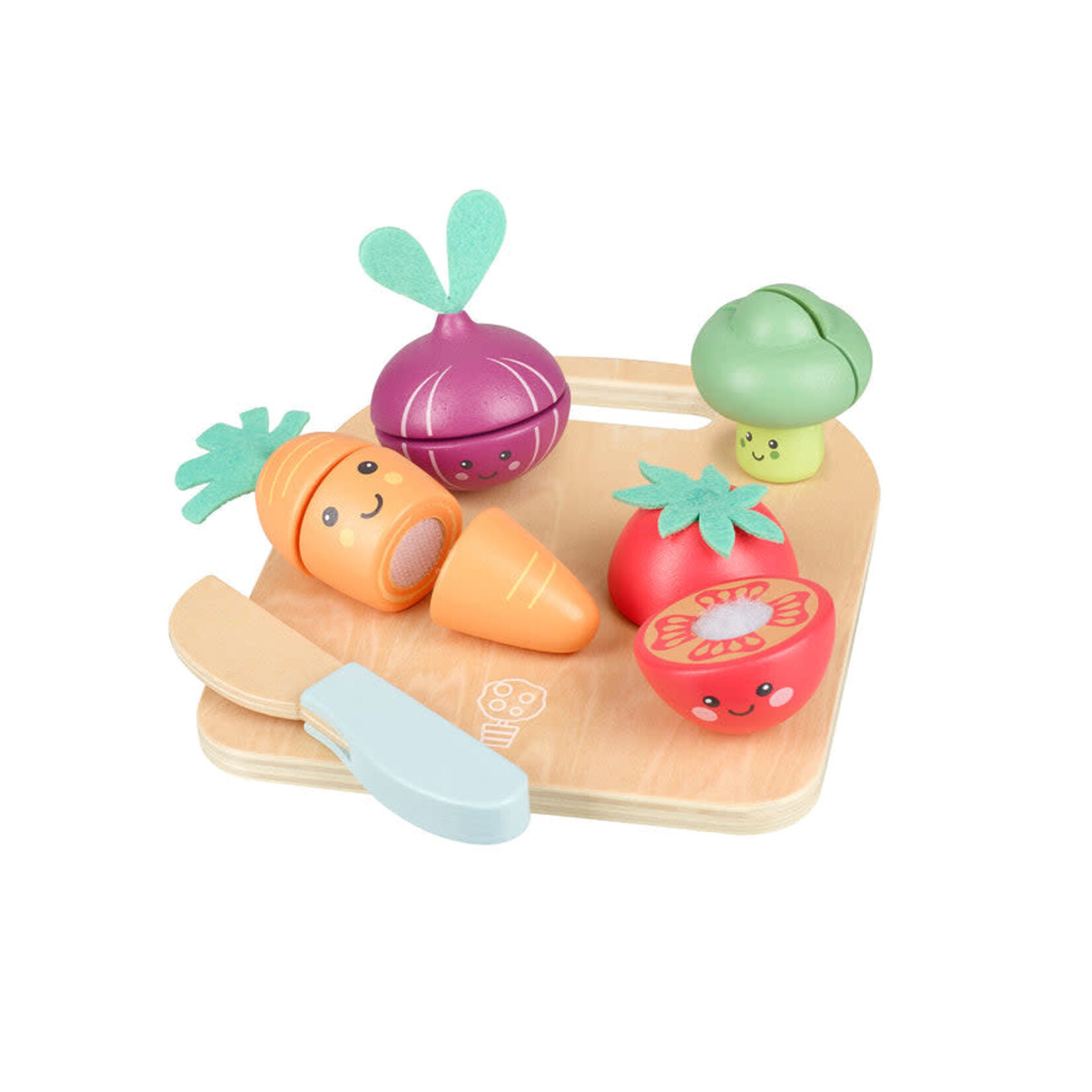 Happy Veggies Cuitting Veg