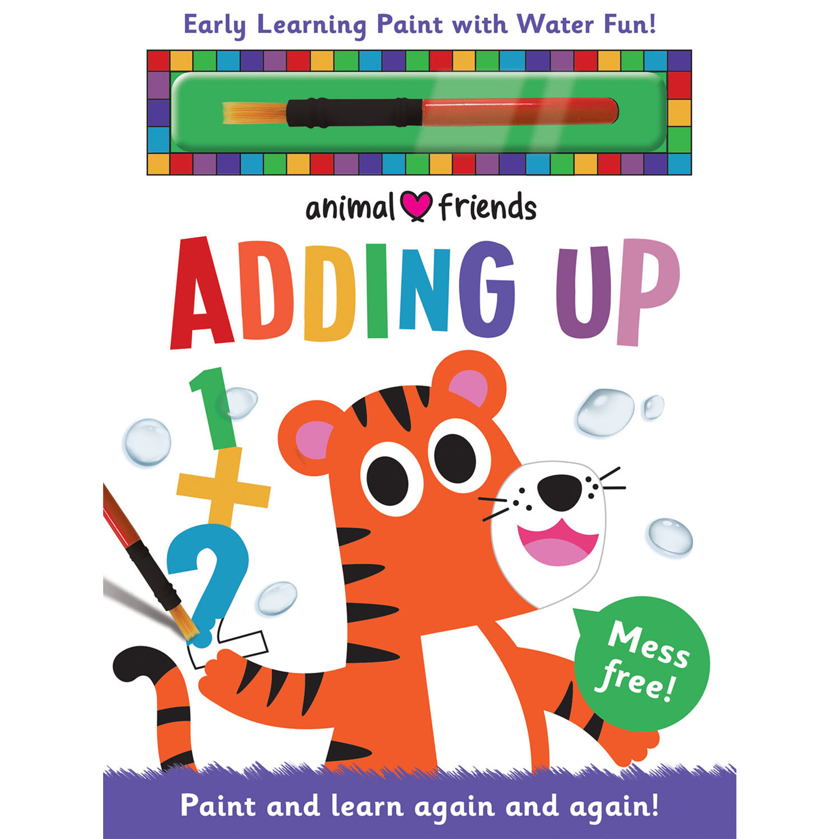 Animal Friends Magic Water Colouring - Adding Up