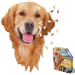 Madd Capp I Am Golden, Golden Retriever Dog Shaped 550 pieces Puzzle - Madd Capp