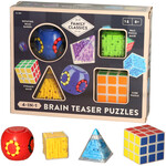 4 in 1 Brain Teaser Puzzles