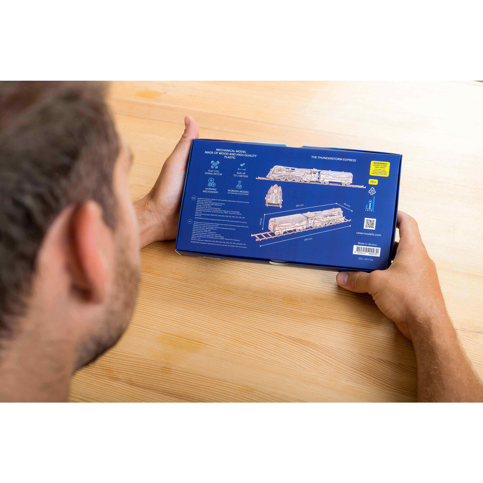 Viter/Veter Models The Thunderstorm Express Train - Viter Mechanical Model