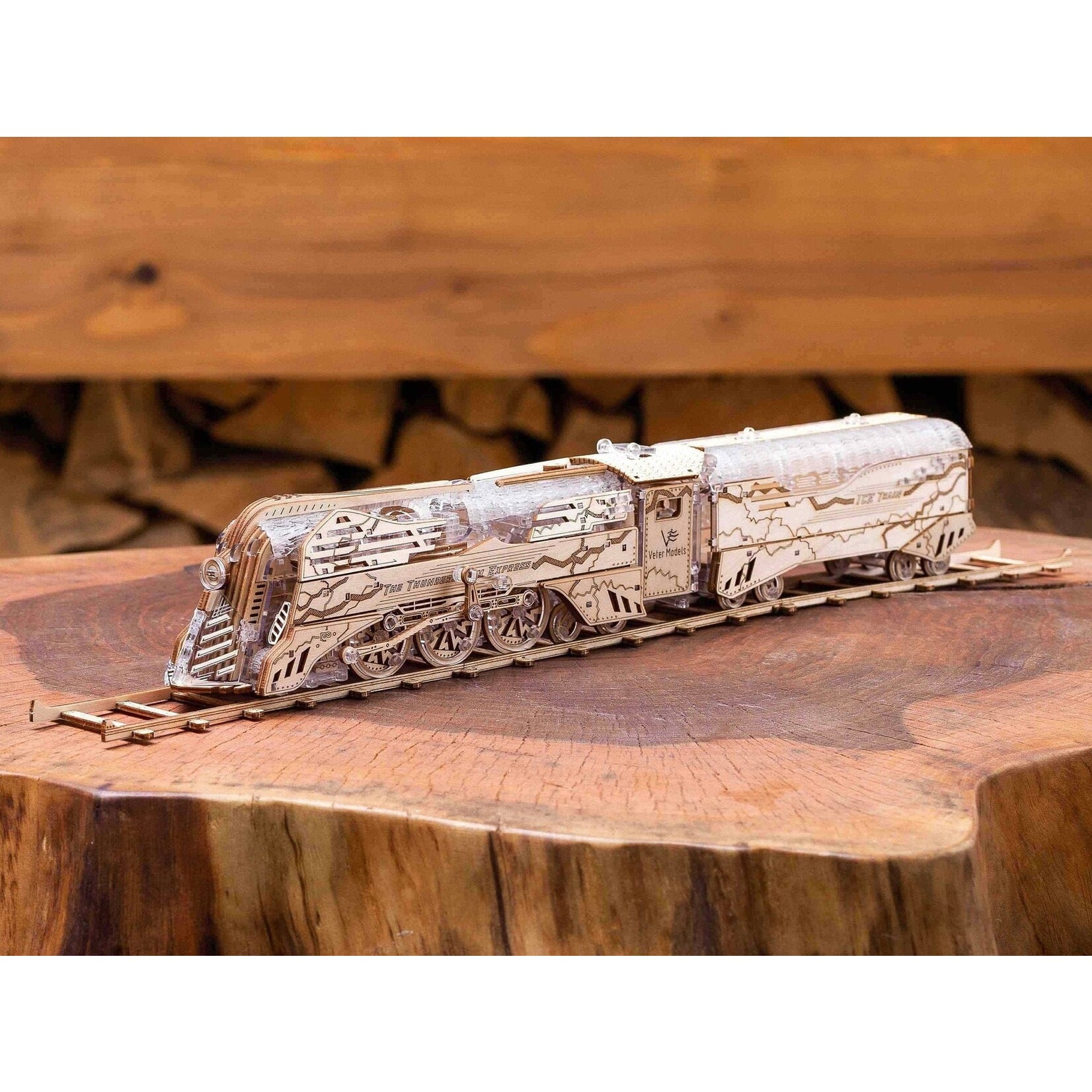 Viter/Veter Models The Thunderstorm Express Train - Viter Mechanical Model