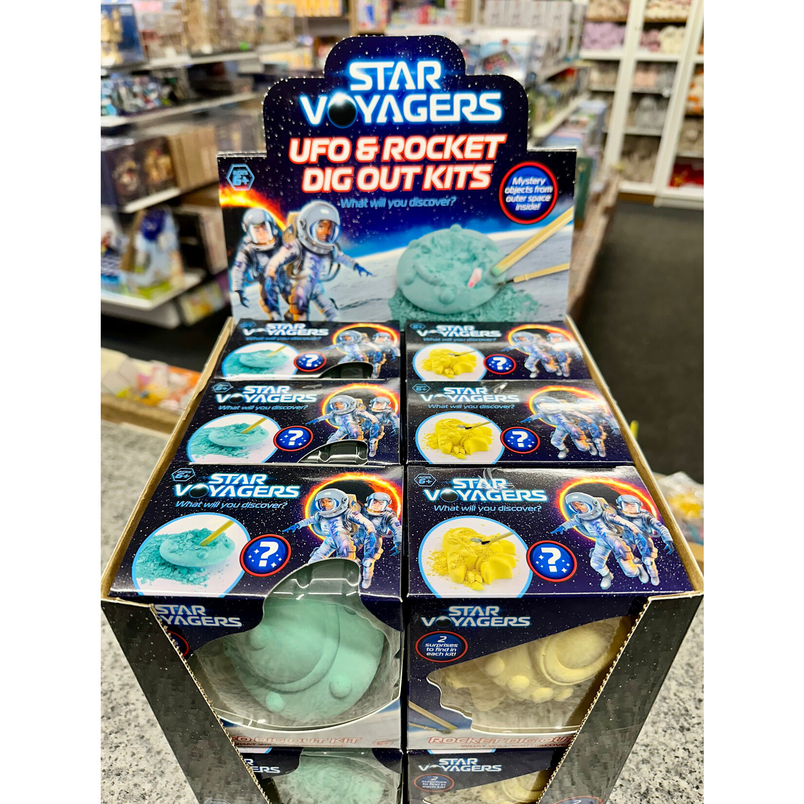 UFO and Rocket Dig Out Sets (2 assorted, sold separately)