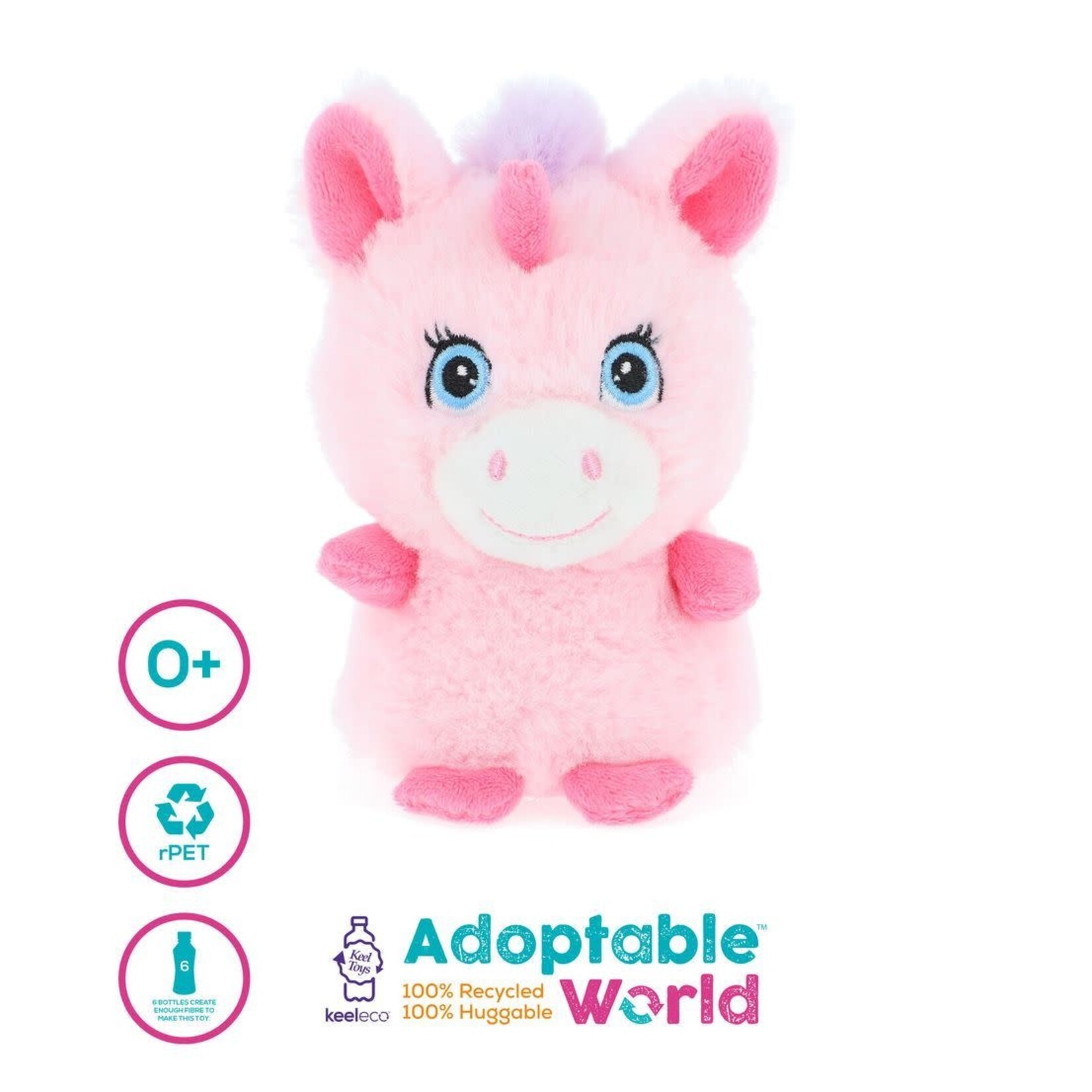 Adoptable World Adoptable World Eco Animal Plush (10-12cm)