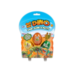 Dino 4 in 1 Set - Sand, Slime, Putty & Glow in the Dark Dinos