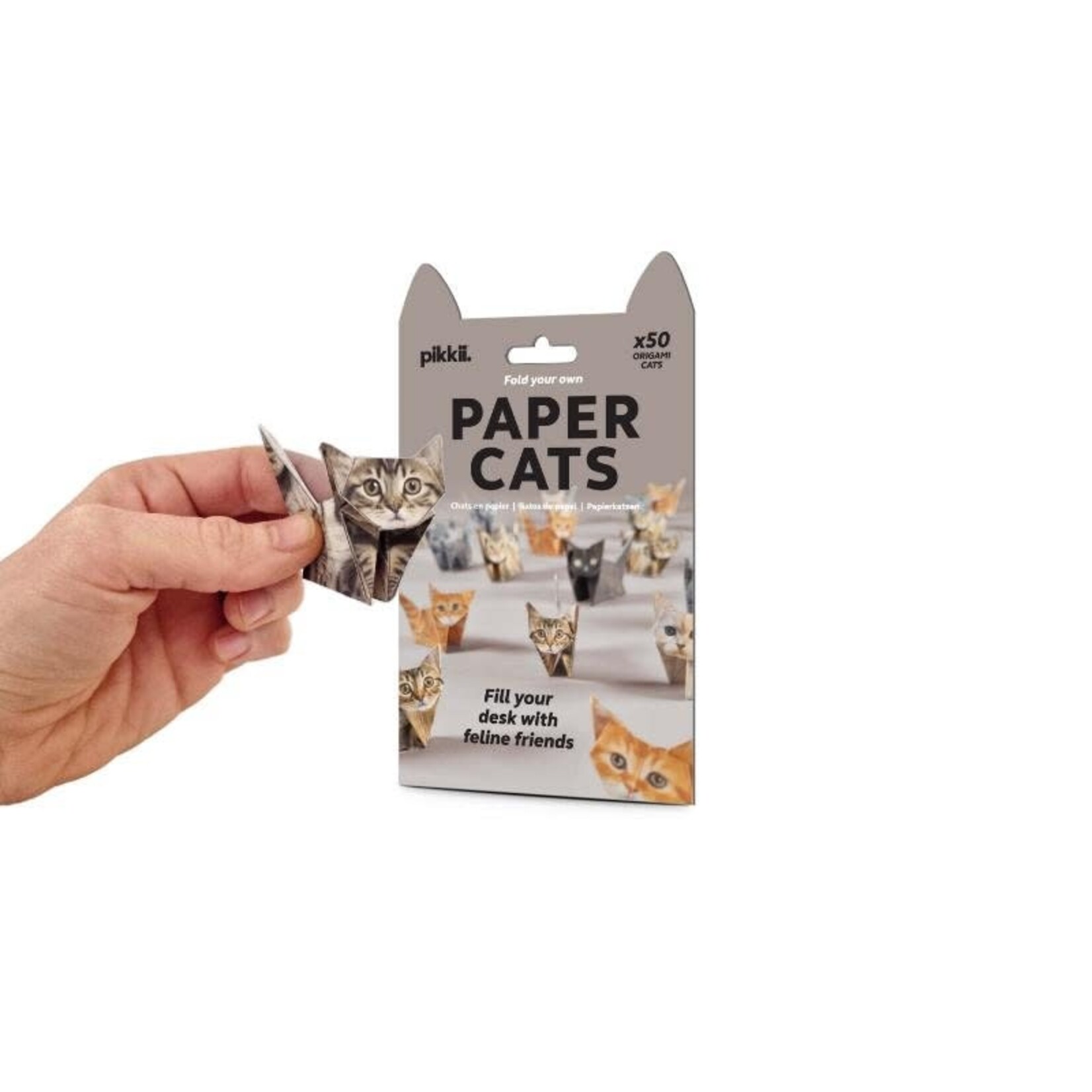 Fold Your Own Paper Cats