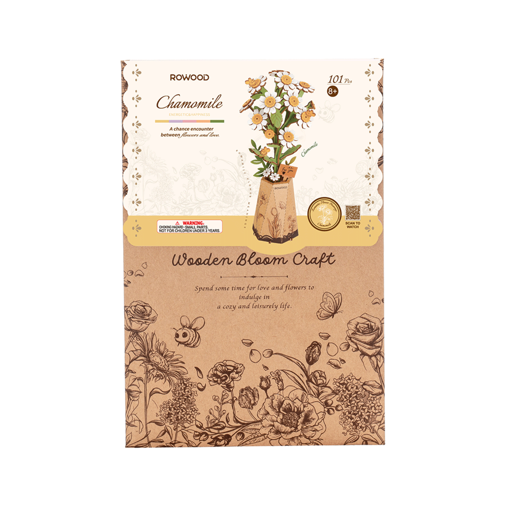 ROWOOD ROWOOD Chamomile Wooden Bloom Craft