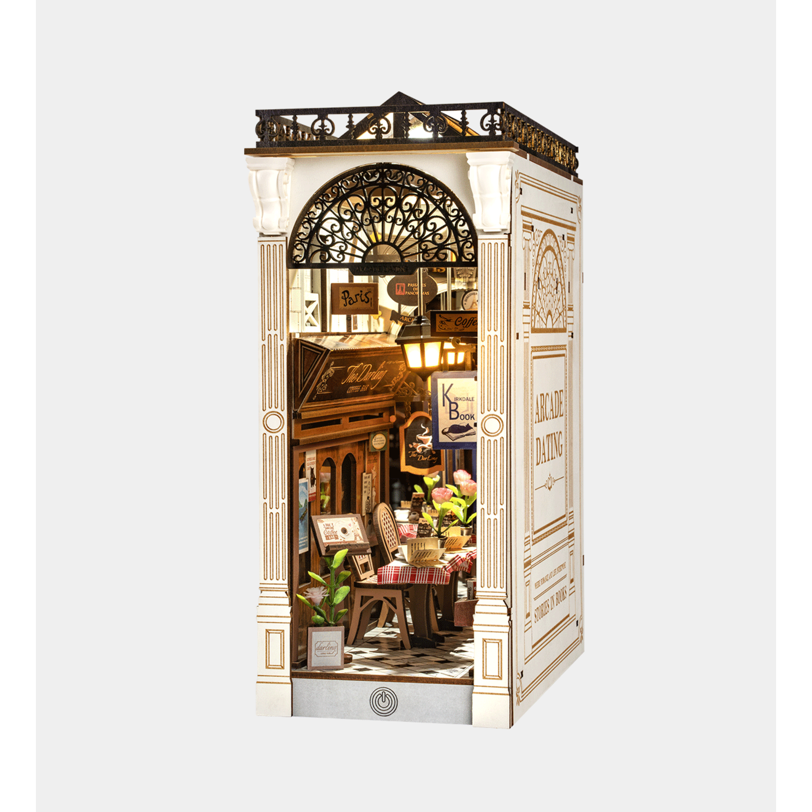 Rolife Rolife Arcade Dating Book Nook DIY Kit