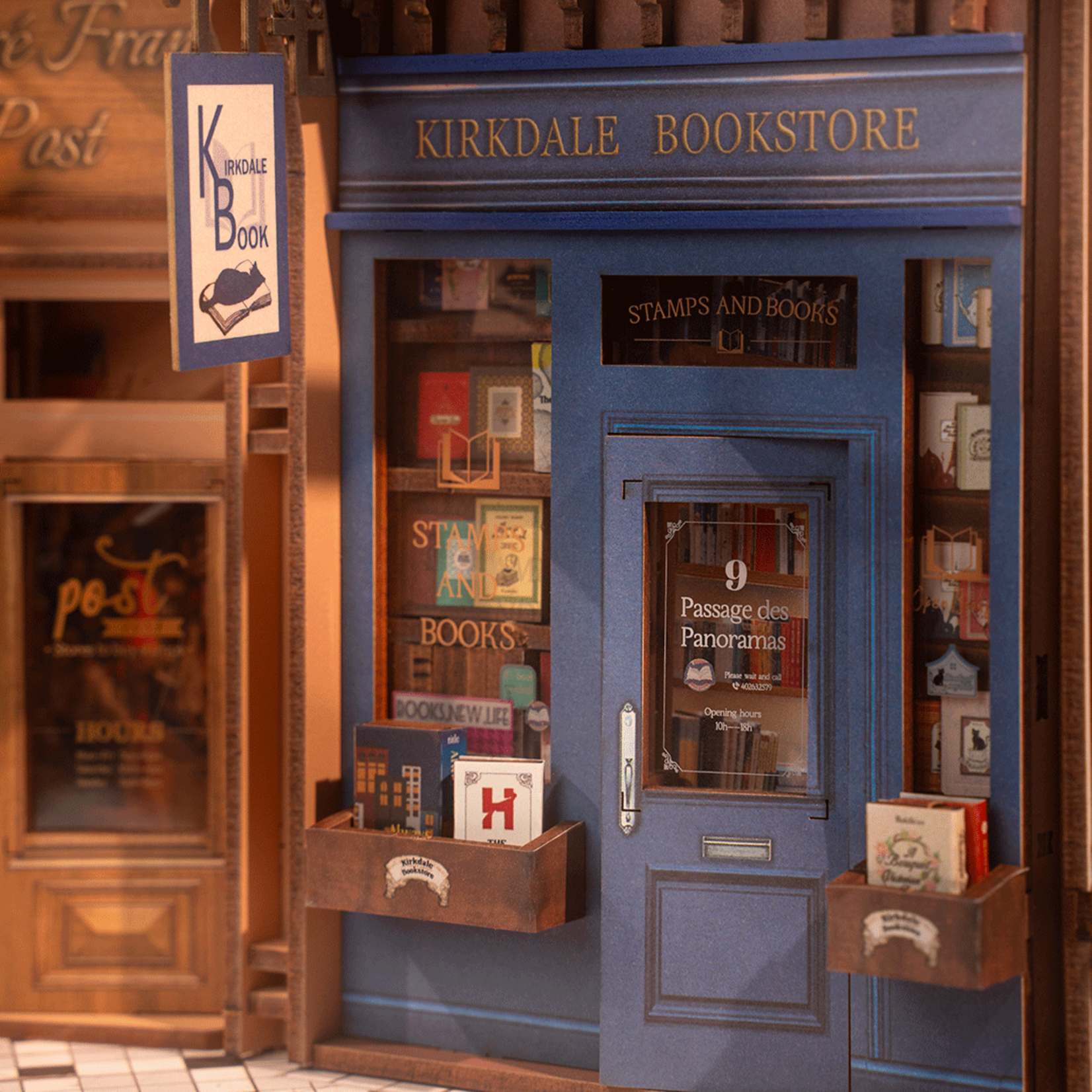 Rolife Rolife Arcade Dating Book Nook DIY Kit