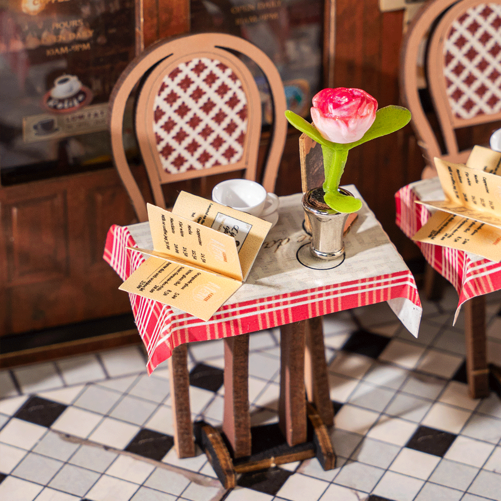 Rolife Rolife Arcade Dating Book Nook DIY Kit